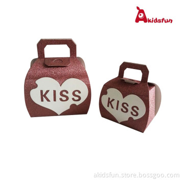 Box with a Handle Like a Lock Shape